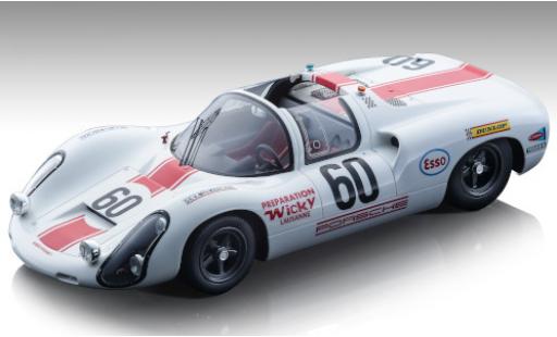 Diecast model cars Porsche 910 Base No.60 24h Le Mans 1969 J.de Mortemart/J.Mesange 1/18 Tecnomodel