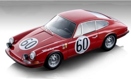 Diecast model cars Porsche 911 S S No.60 24h Le Mans 1967 P.Farjon/A.Wicky 1/18 Tecnomodel