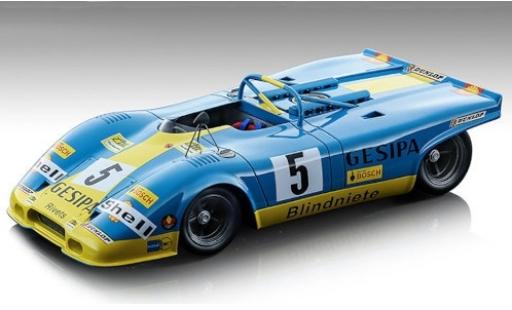 Diecast model cars Porsche 917 1971 Spyder RHD No.5 GESIPA 1000km Paris H.Marko/M.Weber 1/18 Tecnomodel