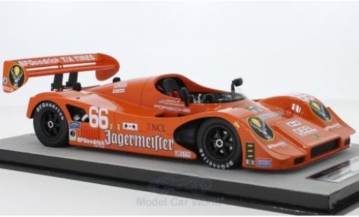 Diecast model cars Porsche 911 Base No.66 J&Atilde;&curren;germeister IMSA GP Miami 1991 J.Paul Jr/V.Gonzales 1/18 Tecnomodel