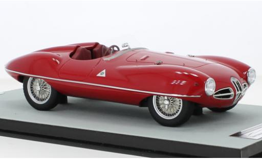 Diecast model cars Alfa Romeo Disco spyder touring Volante Superleggera red RHD 1952 1/18 Tecnomodel