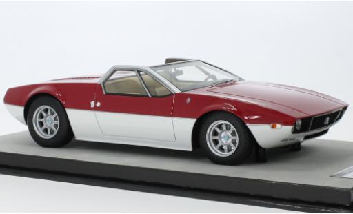 Diecast model cars De Tomaso Mangusta Spyder red/d 1966 1/18 Tecnomodel