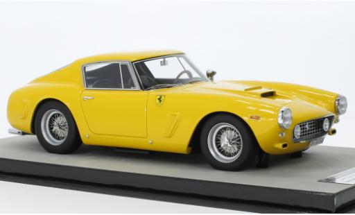 Diecast model cars Ferrari 250 SWB GT Clienti Corsa yellow 1962 1/18 Tecnomodel
