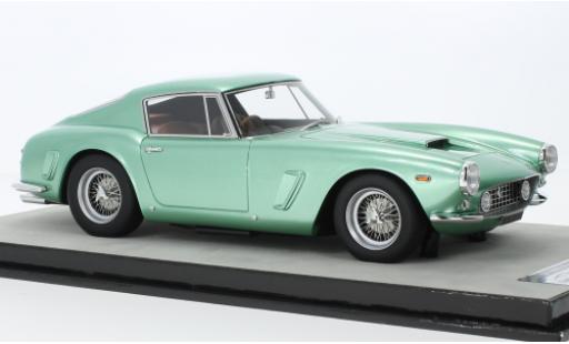 Diecast model cars Ferrari 250 SWB GT Stradale metallise green 1962 1/18 Tecnomodel