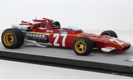 Diecast model cars Ferrari 312 B No.27 formula 1 GP Belgien 1970 1/18 Tecnomodel