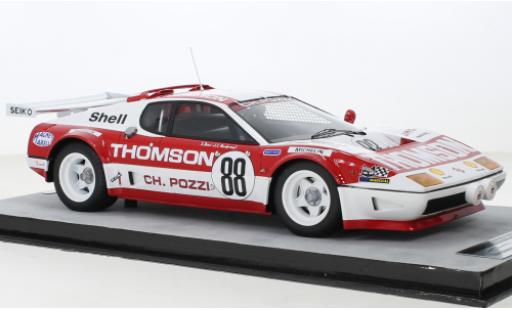 Diecast model cars Ferrari 512 course BB No.88 Thomson-Pozzi 24h Le Mans 1978 1/18 Tecnomodel