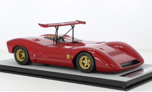 Diecast model cars Ferrari 612 course Can-Am red RHD Can-Am 1968 1/18 Tecnomodel
