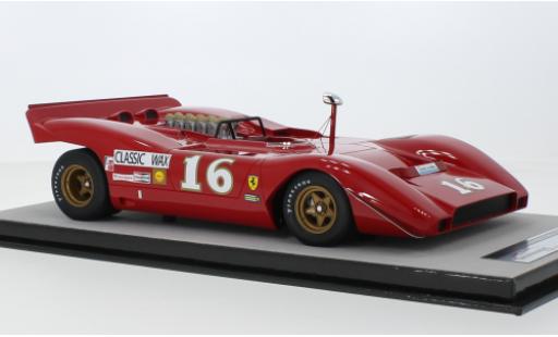 Diecast model cars Ferrari 612 612P P RHD No.16 MID-Ohio 1969 1/18 Tecnomodel