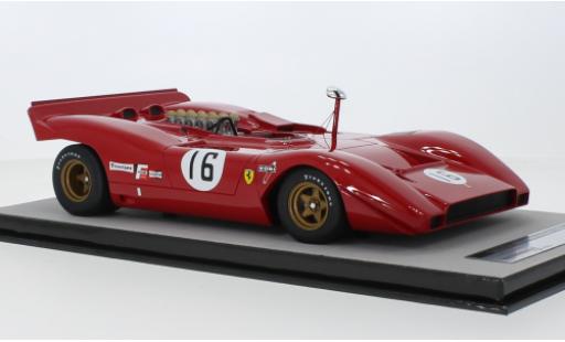 Diecast model cars Ferrari 612 612P P RHD No.16 Watkins Glen 1969 1/18 Tecnomodel