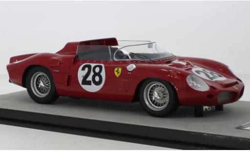 Diecast model cars Ferrari Dino SP 246 RHD No.28 24h Le Mans 1962 1/18 Tecnomodel