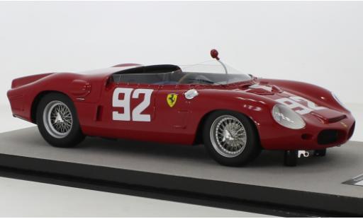 Diecast model cars Ferrari Dino SP 246 RHD No.92 Nuerburgring 1962 1/18 Tecnomodel
