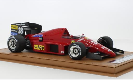 Diecast model cars Ferrari F1 F1/86 /86 No.28 formule 1 GP Br&Atilde;&copy;sil 1986 1/18 Tecnomodel