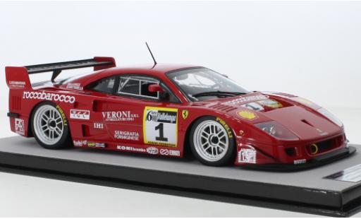 Diecast model cars Ferrari F40 GTE No.1 6h Vallelunga 1996 1/18 Tecnomodel