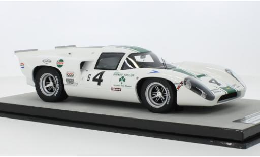 Diecast model cars Lola T70 1969 Mk3B GT RHD No.4 Team Sidney Taylor 6h Brands Hatch 1/18 Tecnomodel