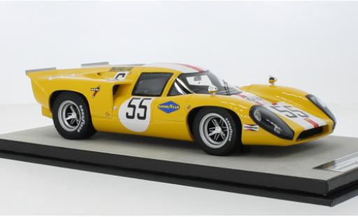 Diecast model cars Lola T70 1969 Mk3B GT RHD No.55 Ecurie Bonnier 1000 Km Nuerburgring 1/18 Tecnomodel