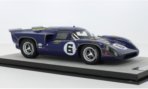 Diecast model cars Lola T70 1969 Mk3B GT RHD No.6 Team Sunoco Sunoco 24h Daytona 1/18 Tecnomodel