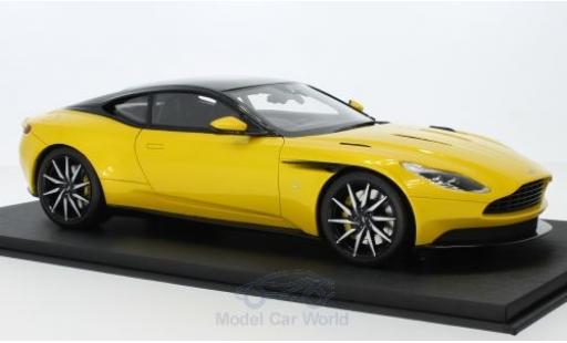 Diecast model cars Aston Martin DB11 coupe 1 yellow RHD 1/18 Top Speed