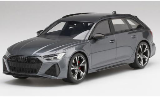 Diecast model cars Audi RS6 carbon black edition Avant grey/ 1/18 Top Speed