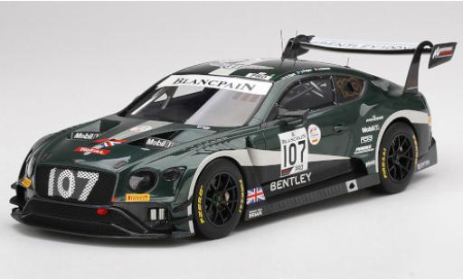 Diecast model cars Bentley Continental course GT3 RHD No.107 M-Sport Team 24h Spa 2019 J.M.Gounon/S.Kane/J.Pepper 1/18 Top Speed