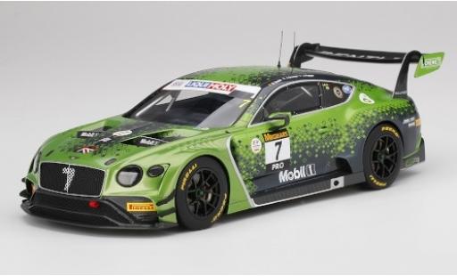 Diecast model cars Bentley Continental course GT3 RHD No.7 Team M-Sport Liqui Moly 12h Bathurst 2020 J.Gounon/J.Pepper/M.Soulet 1/18 Top Speed