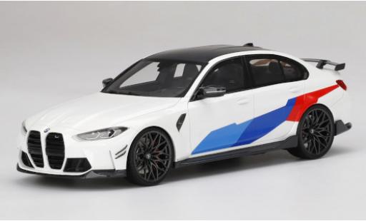 Diecast model cars Bmw M3 m-performance (G80) white/Dekor 2021 1/18 Top Speed