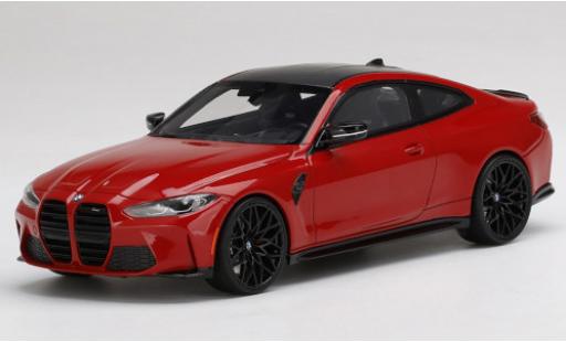 Diecast model cars Bmw M4 Competition (G82) red 2021 1/18 Top Speed