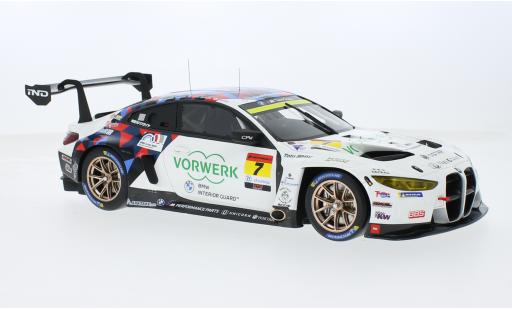 Diecast model cars Bmw M4 gt3 No.7 M Team Studie x CRS Studie Super GT Japan 2023 1/18 Top Speed