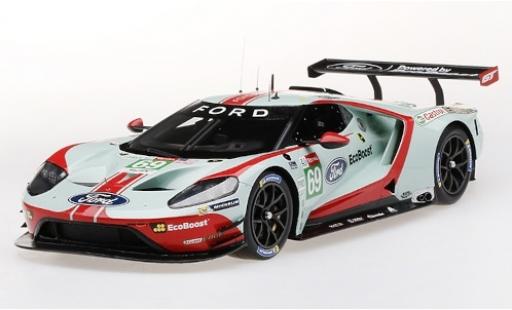 Diecast model cars Ford GT GTE No.69 Chip Ganassi Team USA EcoBoost 24h Le Mans 2019 R.Briscoe/S.Dixon/R.Westbrook 1/18 Top Speed