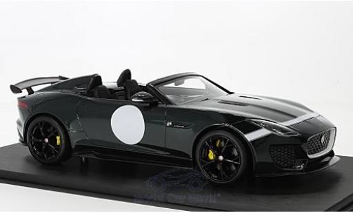 Diecast model cars Jaguar F-Type Project 7 7 metallic green RHD 2015 1/18 Top Speed