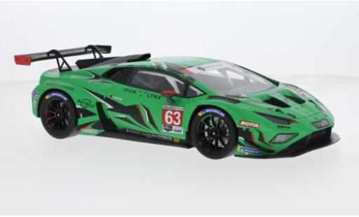 Diecast model cars Lamborghini Huracan GT3 EVO 2 2 No.63 Iron Lynx IMSA 24h Daytona 2023 1/18 Top Speed