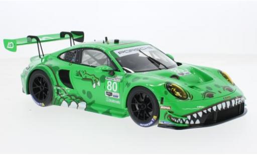Diecast model cars Porsche 911 GT3 R S No.80 AO Racing IMSA 12h Sebring 2023 1/18 Top Speed