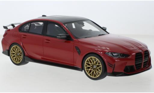 Diecast model cars Bmw M3 m-performance (G80) metallise red 2021 1/18 Top Speed