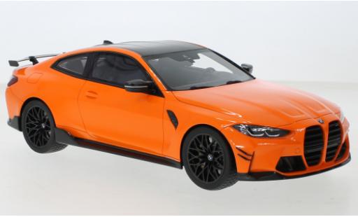 Diecast model cars Bmw M4 coupe (G82) M-Performance orange 2021 1/18 Top Speed
