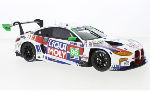 Diecast model cars Bmw M4 gt3 No.96 Turner Motorsport Liqui Moly IMSA 24h Daytona 2022 1/18 Top Speed