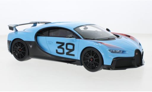 Diecast model cars Bugatti Chiron Pur Sport Pure blue Grand Prix 1/18 Top Speed