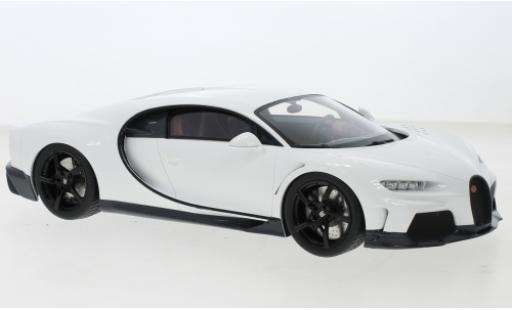 Diecast model cars Bugatti Chiron Super Sport white 1/18 Top Speed