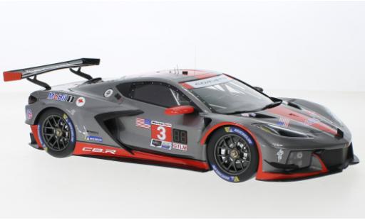 Diecast model cars Chevrolet Corvette Racing (.R) C8.R No.3 IMSA 12h Sebring 2021 1/18 Top Speed