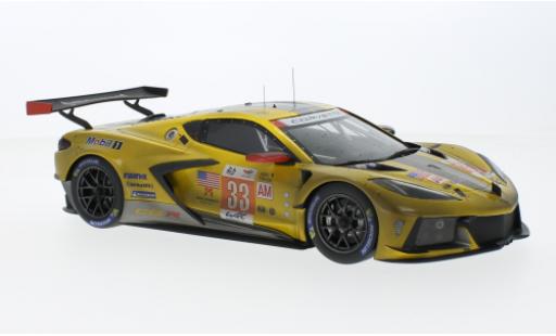 Diecast model cars Chevrolet Corvette Racing (.R) C8.R No.33 24h Le Mans 2023 1/18 Top Speed