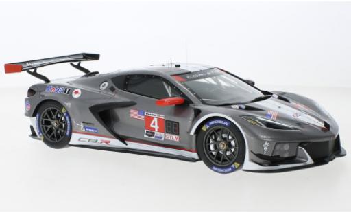 Diecast model cars Chevrolet Corvette Racing (.R) C8.R No.4 IMSA 12h Sebring 2021 1/18 Top Speed