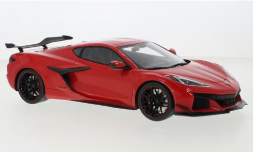 Diecast model cars Chevrolet Corvette Z06 (C8) red 2023 1/18 Top Speed