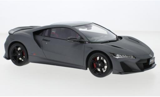 Diecast model cars Honda NSX Type S matt-grey RHD 2022 1/18 Top Speed