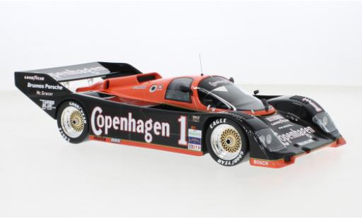 Diecast model cars Porsche 962 1988 RHD No.1 A.J.Foyd Enterprises Copenhagen IMSA 12h Sebring 1/18 Top Speed