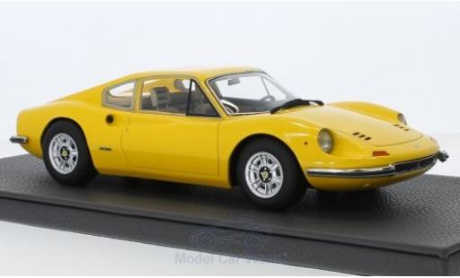 Diecast model cars Ferrari Dino GT 246 yellow 1/18 Topmarques Collectibles