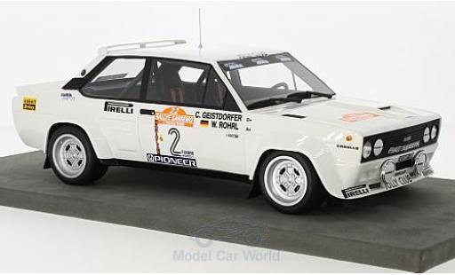 Diecast model cars Fiat 131 Abarth No.2 Rally WM Rally San Remo 1980 W.R&Atilde;&para;hrl/C.Geistd&Atilde;&para;rfer 1/18 Topmarques Collectibles