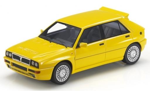 Diecast model cars Lancia Delta HF Integrale Evoluzione yellow 1/43 Topmarques Collectibles