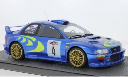 Diecast model cars Subaru Impreza WRC S4 No.4 Rally WM Rally San Remo 1998 P.Liatti/F.Pons 1/18 Topmarques Collectibles