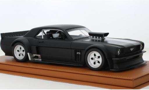 Diecast model cars Ford Mustang Hardtop matte noir 1965 1/18 Topmarques Collectibles