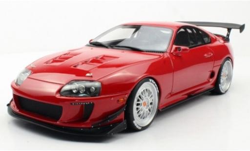 Diecast model cars Toyota Supra Base Enrique Munoz Twin Turbo ERM red 1/18 Topmarques Collectibles