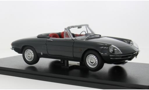 Diecast model cars Alfa Romeo Spider Duetto 1600 Duetto Spider grey 1966 1/18 Touring