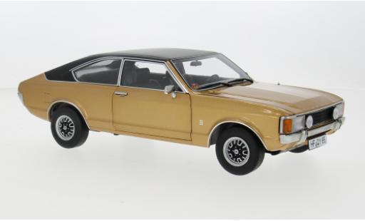 Diecast model cars Ford Granada Berlina Consul Coup&Atilde;&copy; Serie 2 gold/black 1975 1/18 Touring